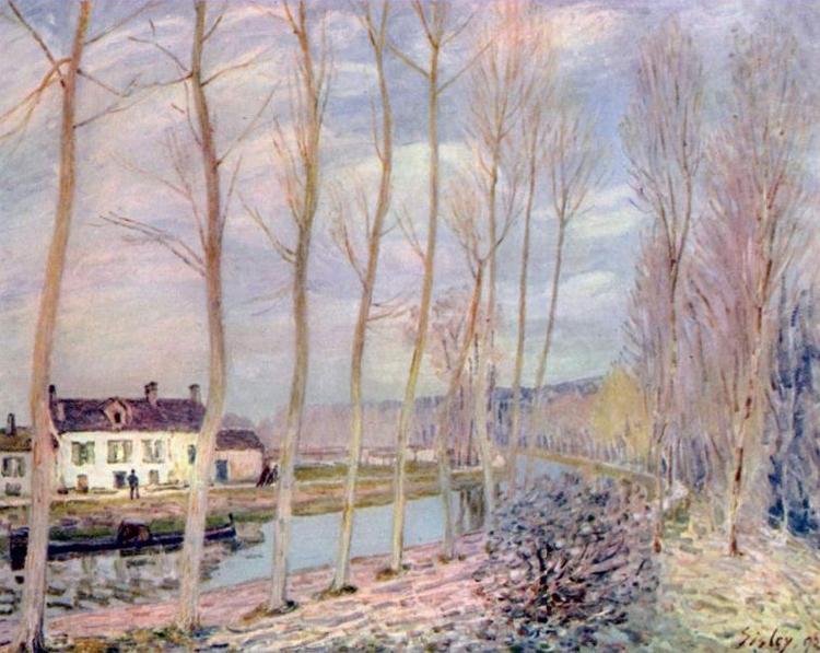 Alfred Sisley Loing Kanal